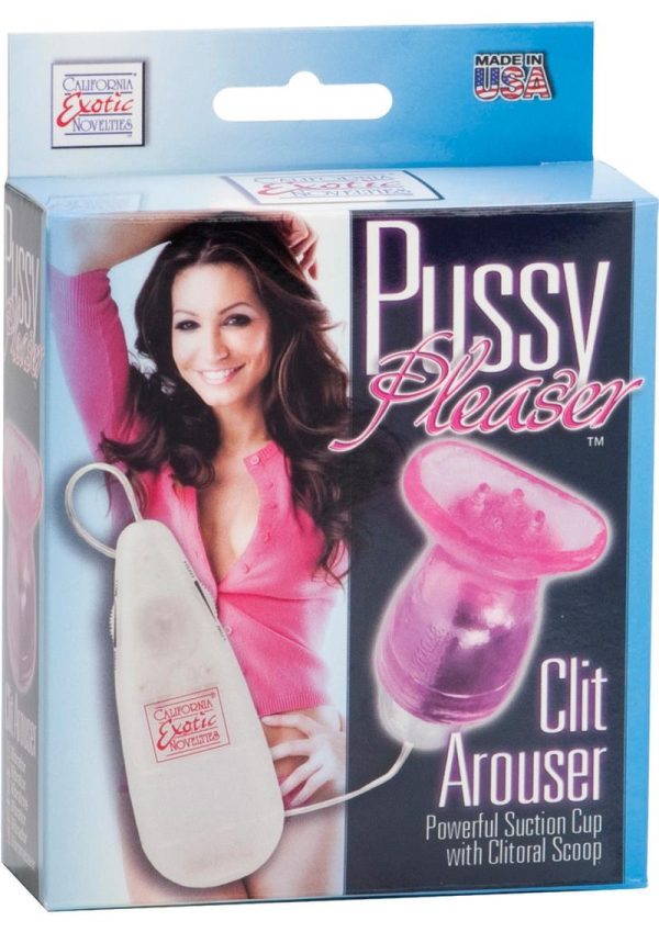 Classic Pussy Pleaser Clit Arouser with Bullet and Remote Control - Pink