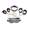 Master Series Golden Submission Bondage Set (4 Piece Kit) - Black/Gold