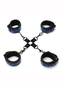 WhipSmart Deluxe Hogtie - Blue/Black