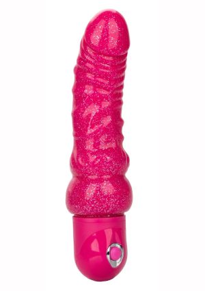 Naughty Bits Lady Boner Bendable Personal Vibrator 6.25in - Pink