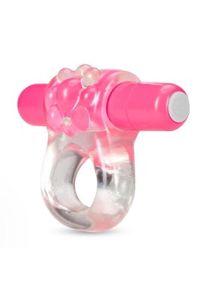 Play with Me Teaser Vibrating Cock Ring - Pink