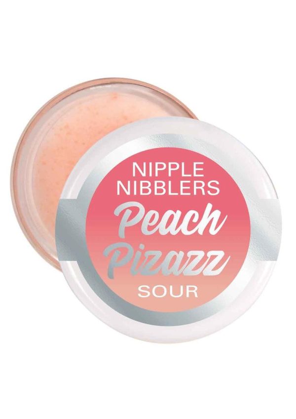 Jelique Nipple Nibblers Sour Tingle Balm Peach Pizazz 3 gm. 1 pc.