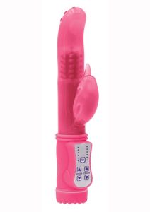 Firefly Jessica Glow In The Dark Thrusting and Rotating Rabbit - Pink