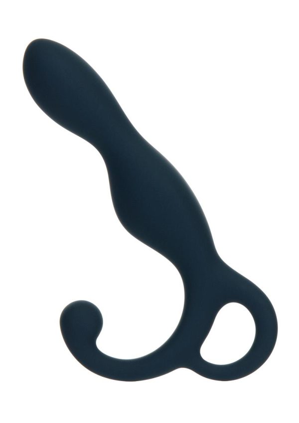 LUX Active LX1 Silicone Rechargeable Anal Trainer with Bullet - Navy