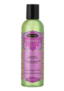 Naturals Massage Oil Island Passion Berry 2oz