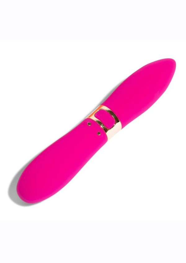 Nu Sensuelle Deux Silicone Rechargeable Bullet - Magenta/Rose Gold