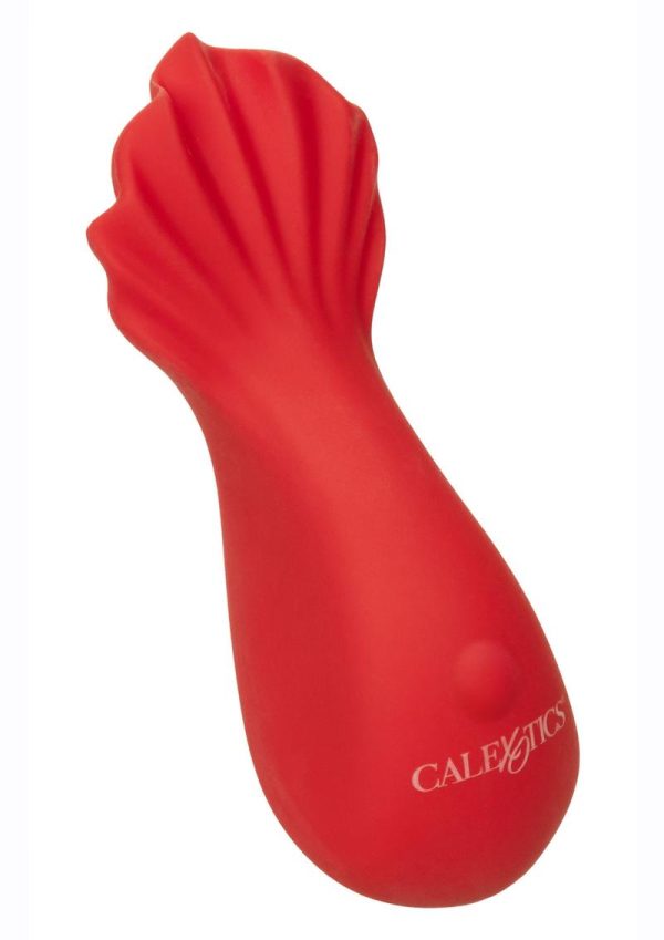 Red Hot Fuego Rechargeable Silicone Massager - Red