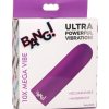 Bang! 10X Rechargeable Vibrating Bullet - Purple