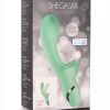 Inmi Shegasm Minty Rechargeable Silicone Suction Rabbit Vibrator - Teal