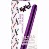 Bang! 10X Slim Metallic Rechargeable Bullet - Purple