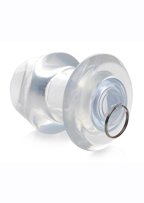 Master Series Ass Bung Clear Hollow Anal Dilator 3in - Medium