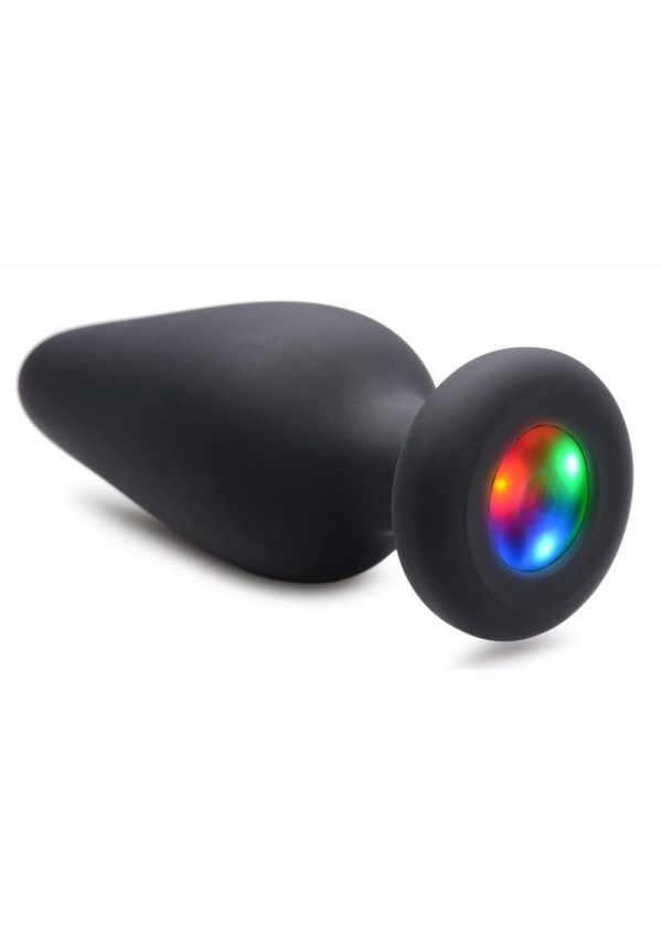 Booty Sparks Silicone Light-Up Anal Plug - Large