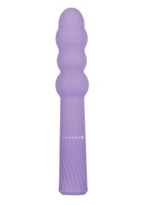 Gender X Bumpy Ride Rechargeable Silicone Vibrator - Purple