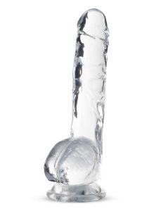 Naturally Yours Crystalline Dildo 8in - Diamond