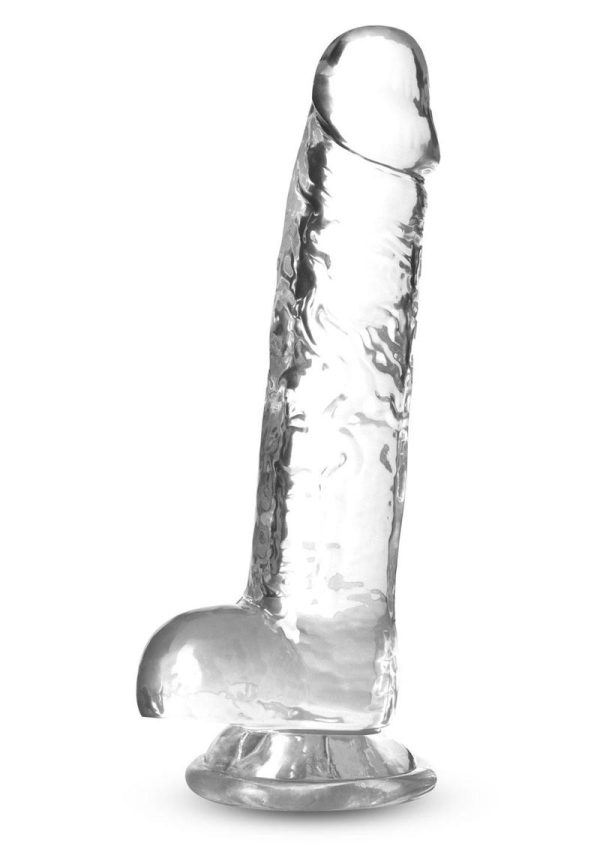 Naturally Yours Crystalline Dildo 7in - Diamond