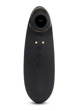 Nu Sensuelle Trinitii Triple Action Suction Flickering Tongue 18k - Gold/Black