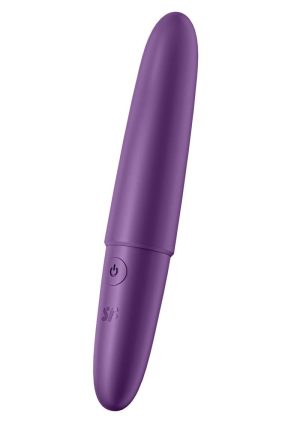 Satisfyer Ultra Power Bullet 6 Rechargeable Silicone Bullet Vibrator - Purple