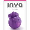 Inya The Kiss Rechargeable Silicone Clitoral Stimulator - Purple