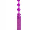 Vibrating Pleasure Beads Anal Beads - Purple