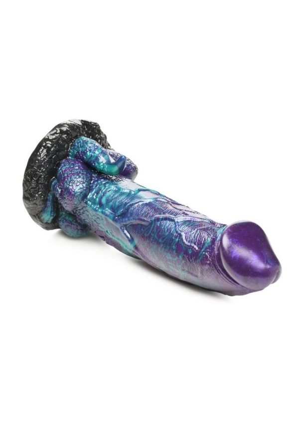 Creature Cocks Dino Dick Dinosaur Silicone Dildo - Xtra Large - Multicolor