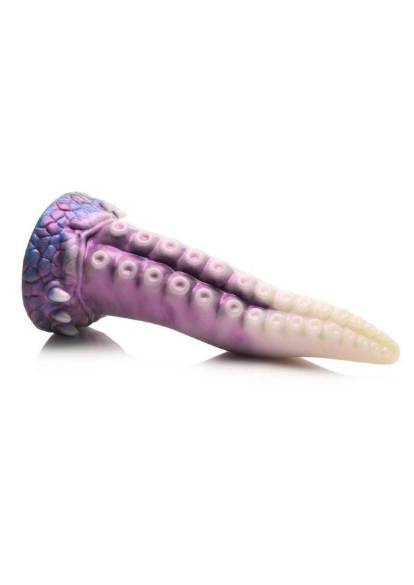 Creature Cocks Astropus Tentacle Silicone Dildo - Purple/White