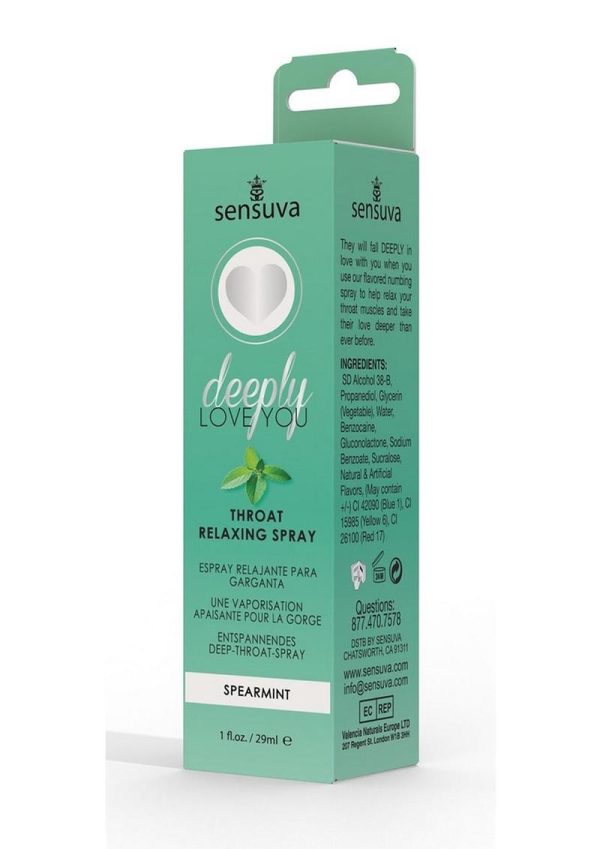 Deeply Love You Throat Relaxing Spray Spearmint 1oz