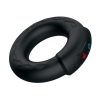 CockPower Heat Up Rechargeable Silicone Cock Ring - Black