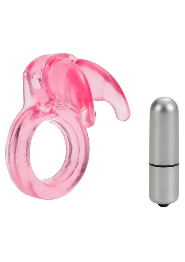 Triple Clit Flicker Cock Ring Red