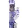 Jack Rabbit Beaded Rabbit Vibrator- Purple