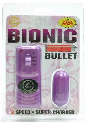 Bionic Bullet Fat 3 Speed Supercharged with Remote  - Purple