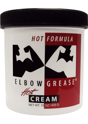 Elbow Grease Oil Cream Lubricant Warming 15oz