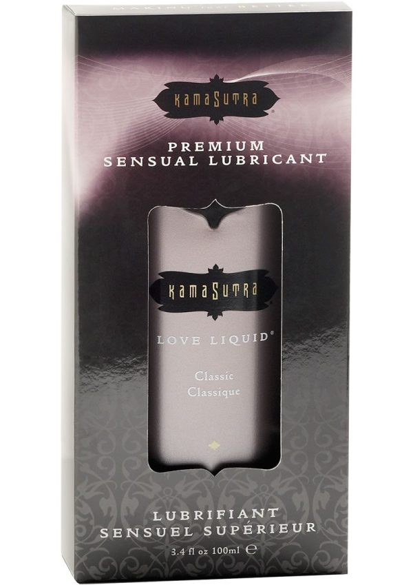 Kama Sutra Love Liquid Classic Water Based Lubricant 3.4oz