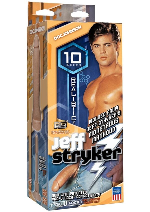 Signature Cocks Jeff Stryker Dildo 10in - Vanilla