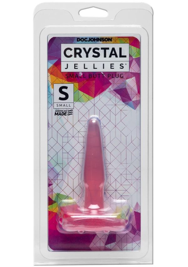 Crystal Jellies Butt Plug - Small - Pink