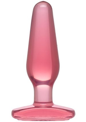 Crystal Jellies Butt Plug - Medium - Pink