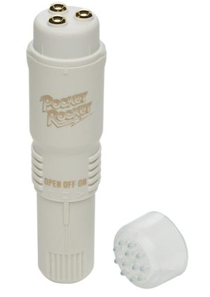 Pocket Rocket Mini Massager 4in - Ivory