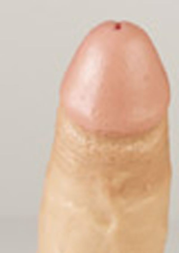 Vac-U-Lock The Naturals Thin Dildo 7in - Vanilla