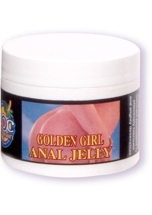 Golden Girl Desensitizing Anal Jelly Lubricant 2oz