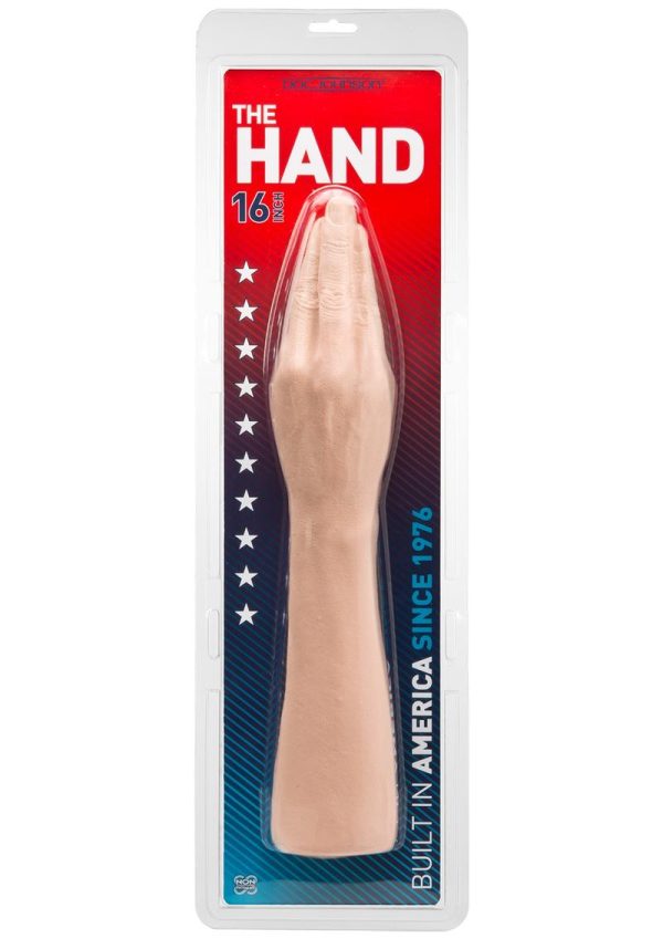 The Hand Dildo 16 in - Vanilla