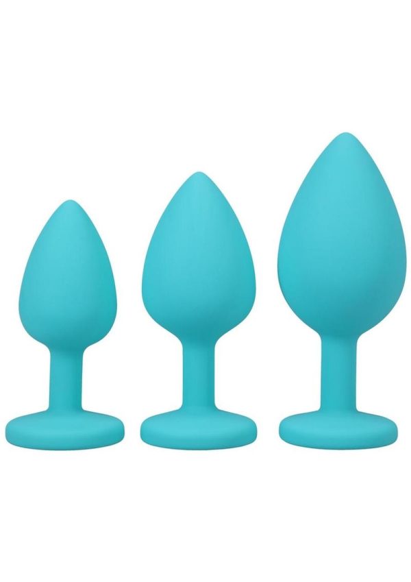 A-Play Silicone Anal Trainer Set - Teal