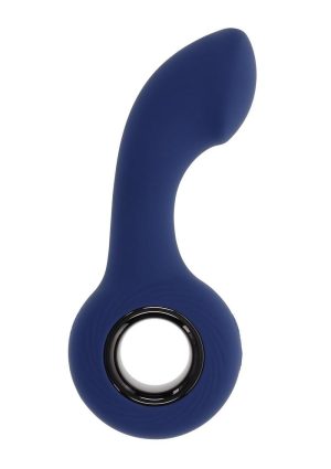 Zero Tolerance Reach Rechargeable Silicone Anal Plug - Blue