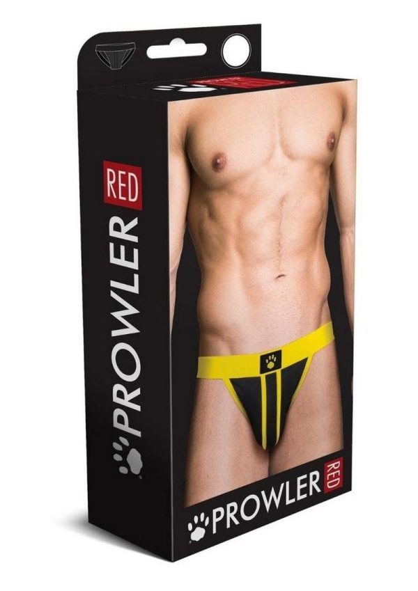 Prowler RED Ass-Less Jock - Medium - Yellow/Black