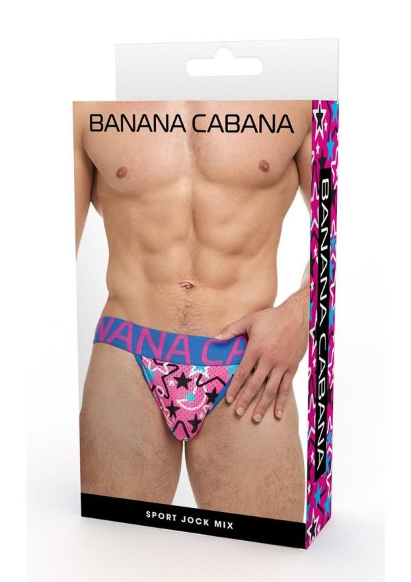 Banana Cabana Jock- Large/XLarge - Purple