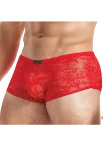 Lace King Lace Trunks - Small/Medium - Red