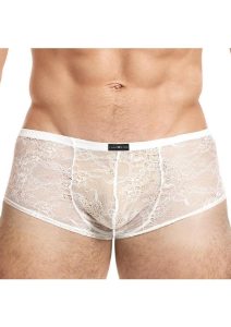 Lace King Lace Trunks - Medium/Large - White