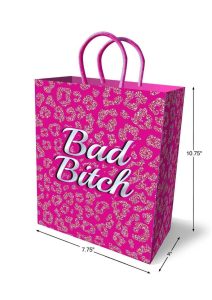 Bad Bitch Gift Bag - Pink/White