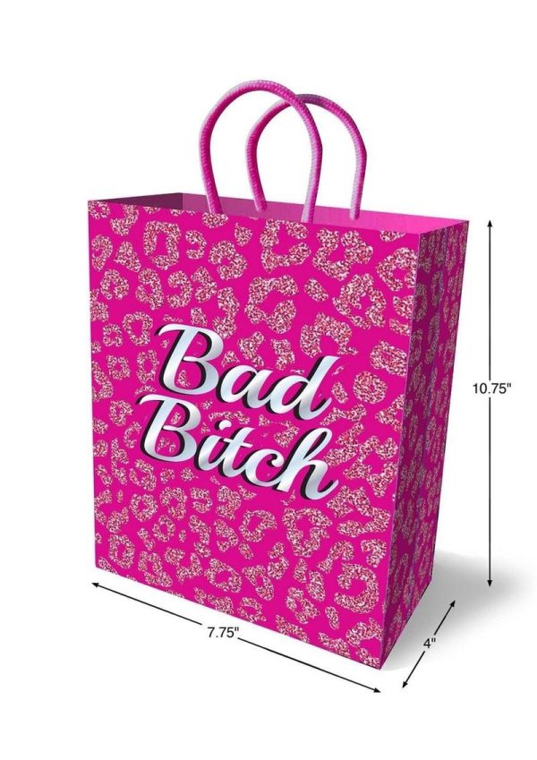 Bad Bitch Gift Bag - Pink/White