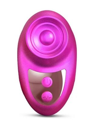 Love to Love Kisscool Rechargeable Silicone Finger Vibrator - Iridescent Berry