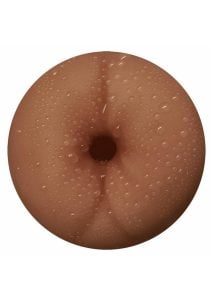 Masturmate Silicone Butt Masturbator - Caramel