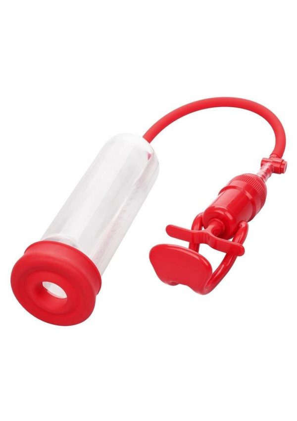 Optimum Series Magnified Pump - Clear/Red